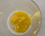A picture of step 1 of Badam ne Chokhana lotna phiniya ladoo(Almond and rice flour whipped ladoo).