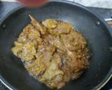 A picture of step 4 of Mutton Biryani.