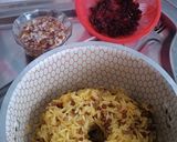 عکس مرحله 1 از دستور کشمش پلو