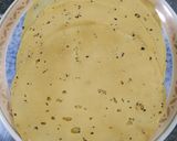 A picture of step 1 of Chaat (Papad Chat).