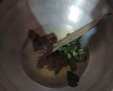 A picture of step 2 of Mushroom Peas pulao.