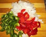 A picture of step 1 of Savoury rice.