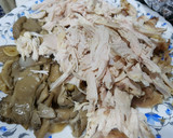 Foto del paso 4 de la receta: Aprovechando restos!!😋🍗🍚🍄