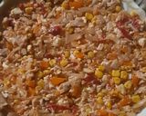 Foto del paso 8 de la receta: Tarta de pollo, zanahoria y choclo