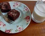 Foto langkah ke 5 dari resep Brownies sekat.