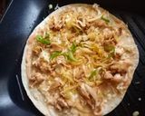 A picture of step 4 of Chicken Quesadillas.