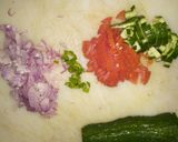 A picture of step 2 of Dil-Fill Corn Chaat.
