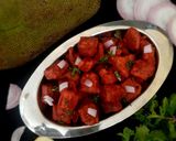 A picture of step 6 of Raw jackfruit fritters.