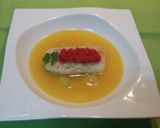 Foto del paso 9 de la receta: Lomos de merluza en salsa con perlas de arenque