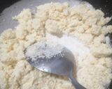 A picture of step 2 of Stuffed gulkand and coconut jaggery rava modak.