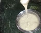 A picture of step 3 of Santa Claus Cake.