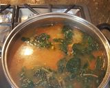 Foto del paso 5 de la receta: Saludable sopa de fideos con pollo y espinacas