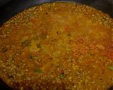 A picture of step 7 of Matki Tadka.