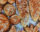 عکس مرحله 7 از دستور نان خرمایی🥐