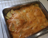 Foto del paso 5 de la receta: Bacalao a la portuguesa 🇵🇹 con patatas asadas