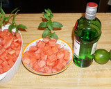 Foto del paso 2 de la receta: Mojito de gin y sandía