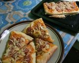 Foto langkah ke 14 dari resep Pizza empuk mozarella sederhana.