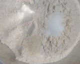A picture of step 1 of Poori with Potato Masala.