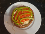 Pizza de champiñones portobello keto