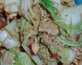Foto langkah ke 4 dari resep Mie tek"abang" dengan mie gelas.