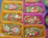 Une image de l'étape 5 de °Financiers pistache et fraises°.