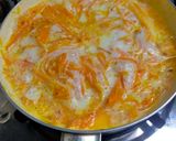 A picture of step 2 of Carrot Halwa.
