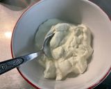 Une image de l'étape 9 de Courgettes jaunes grillées sauce crème,feta, menthe.
