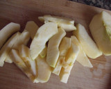 Foto del paso 1 de la receta: Crêpes abiertos con relleno de manzanas
