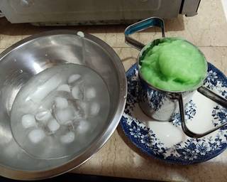 Cendol Tepung Beras rasa Pandan - Step 3