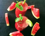 A picture of step 2 of Watermelon Lemonade.
