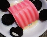 Foto langkah ke 5 dari resep Pudding Strawberry 🍓💖.