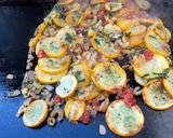 Une image de l'étape 15 de Courgettes jaunes au céleri, tomate,coriandre et épices.