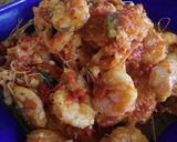 Foto langkah ke 6 dari resep Udang Bumbu.