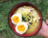 Foto langkah ke 4 dari resep Bubur Ayam Sehat.