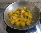 Falahari pumpkin sabji recipe step 3 photo