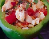 A picture of step 6 of Stuffed_chiken_capsicum.
