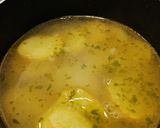 Foto del paso 9 de la receta: Patatas con gambas, almejas y gulas