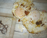 Foto del paso 3 de la receta: Huevos, con langostinos al ajillo 🦐🦐🌶️🌶️🥚🥚