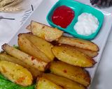 Foto langkah ke 4 dari resep #291 Baked Potato Wedges.