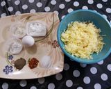 A picture of step 1 of Potato Pan Cake.