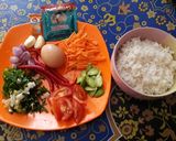 Foto langkah ke 1 dari resep Nasi goreng pete + telor dadar.