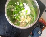A picture of step 1 of Anda curry.