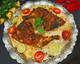 A picture of step 9 of Chicken Tikka Biryani.