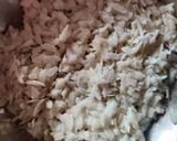 A picture of step 2 of Crispy tikki chole.