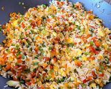 Foto del paso 9 de la receta: Arroz frito con camarones
