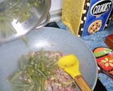 Foto del paso 5 de la receta Judías Verdes y setas salteadas y gratinadas