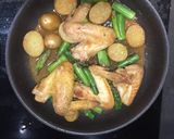 Une image de l'étape 6 de Poulet au miso.