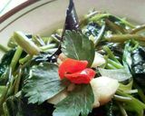 Foto langkah ke 3 dari resep Tumis kangkung sehat (tanpa msg).