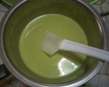 Foto langkah ke 2 dari resep Pandan Cheese Sponge Cake.