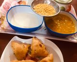 समोसा चाट (Samosa chat recipe in Hindi) रेसिपी चरण 9 फोटो